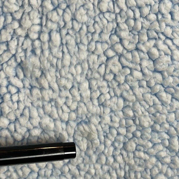 Green Tea Blue Soft Sherpa Sweater Size Medium - Picture 8 of 10